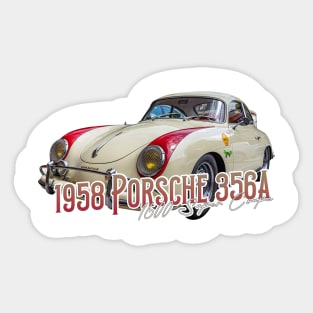 1958 Porsche 356A 1600 Super Coupe Sticker